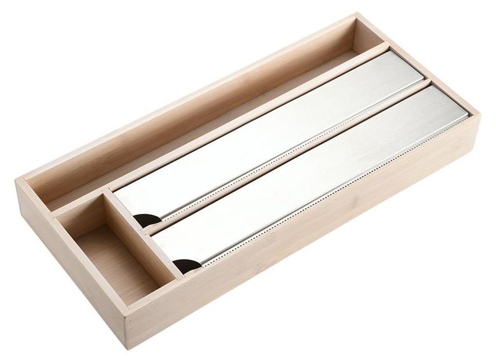 KESPER Kuchynský Zásobník Na Fólie 42 X 19 X 54 cm Bambus Obrázok produktu 