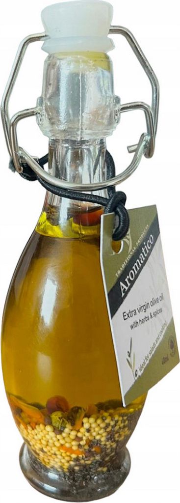 Physis of Crete Extra Natives Olivenöl mit Gewürzen 40 ml in Egizia-Flasche