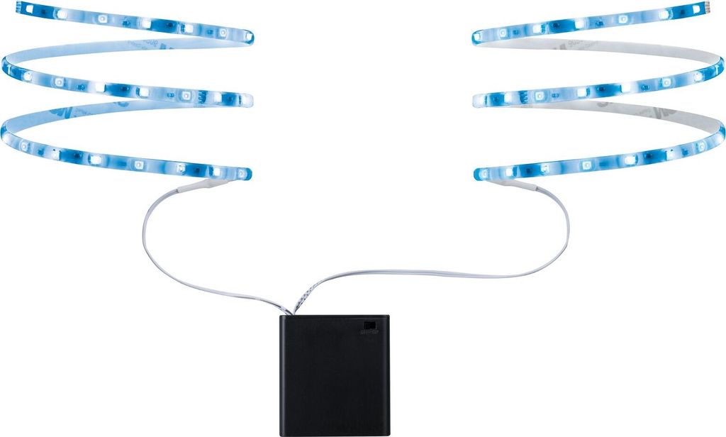 Paulmann LED Mobil Stripe Blau 2x80cm 1,2W Produktbild 