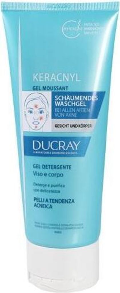 DUCRAY keracnyl Waschgel, 200 ml Gel