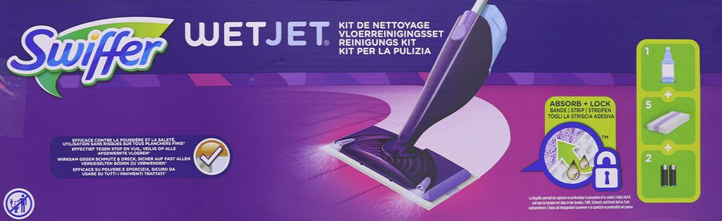 Swiffer WetJet Floor Mop All in 1 Mop Set Starter Set za Obrázok produktu 