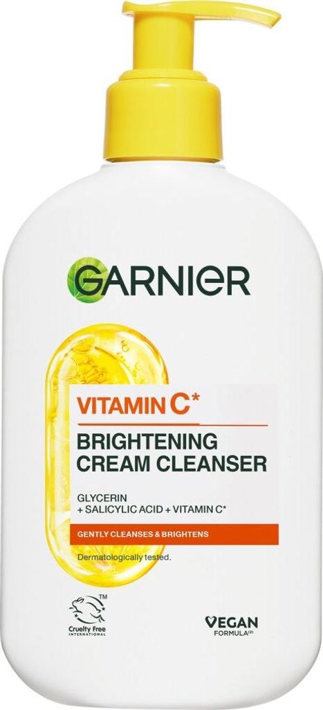Garnier Haut Naturals Vitamin C Aufhellende Creme-Reinigungsmilch