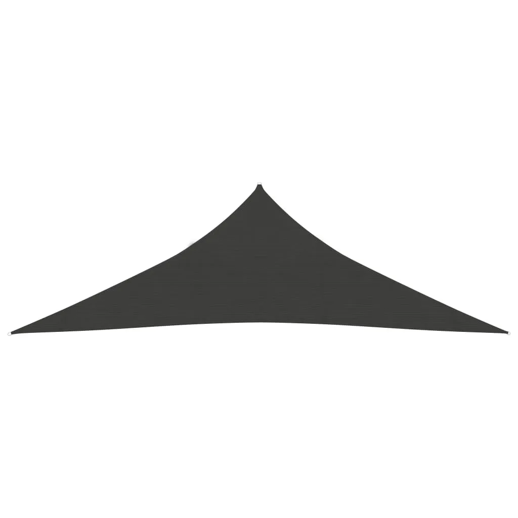 Tenda Vela da Sole 4,5m Antracite HDPE | Ombra Sicura Giardino e Bimbi