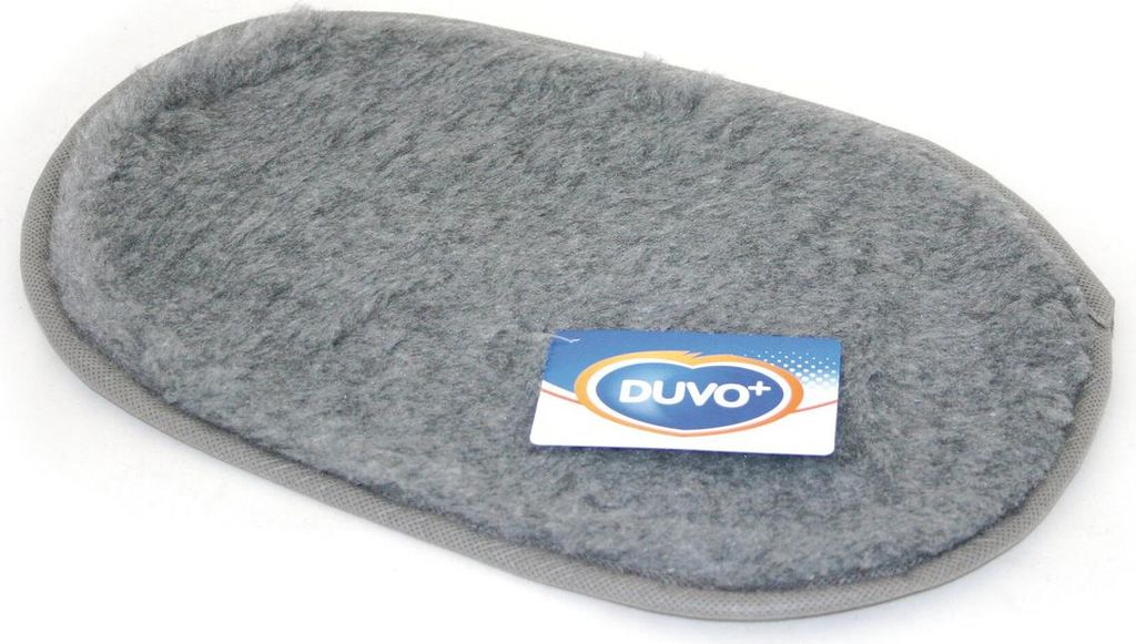 Duvo+ Matte Nappa oval dunkelgrau, Maße: 45 x 32 cm