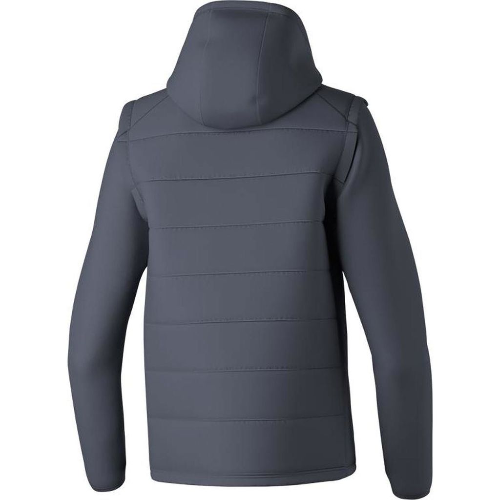 Erima Teamjacke mit abnehmbaren Ärmeln, Grau