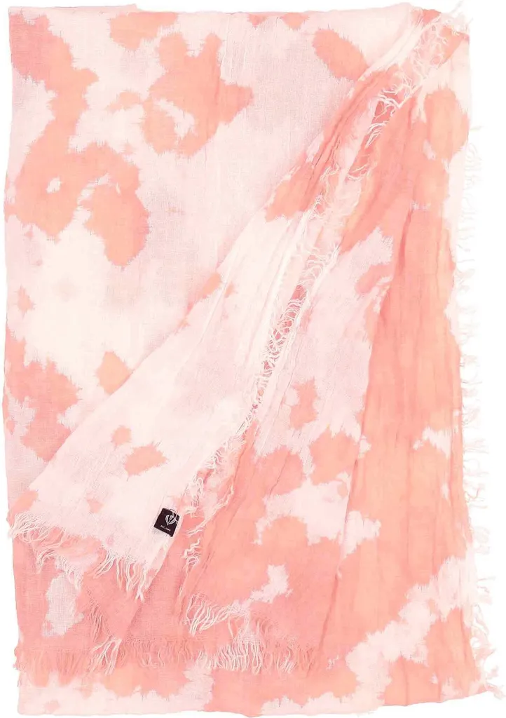 Écharpe polyester douce anti-irritation - Foulard chic sans froissage