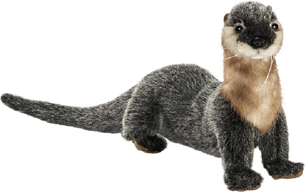 Hansa Toy 5679 Fischotter laufend 23 cm Kuscheltier Stofftier Plüschtier