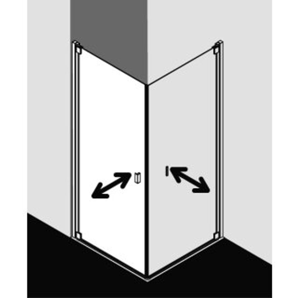 Kermi RA1KR07520VYK Pendeltür Raya 1KR 0750x