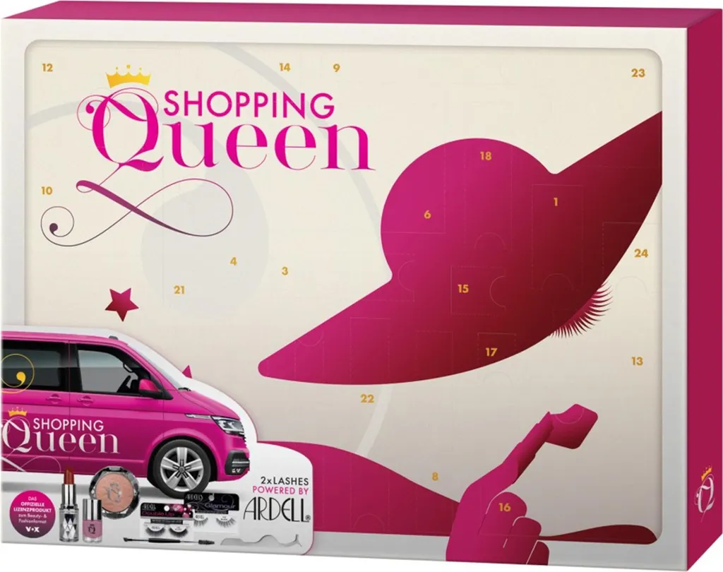 Coffret calendrier de l'Avent pour femme passionnée de shopping chic
