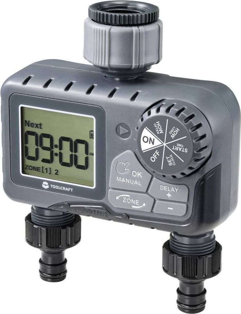 TOOLCRAFT TO-7153944 Duo Bewässerungssteuerung Produktbild 