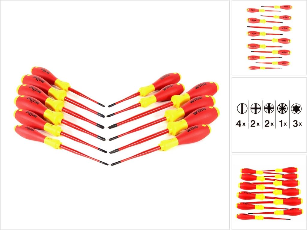 Wiha 3201K12 SoftFinish, chiodo elettrico a scatto Immagine del prodotto 