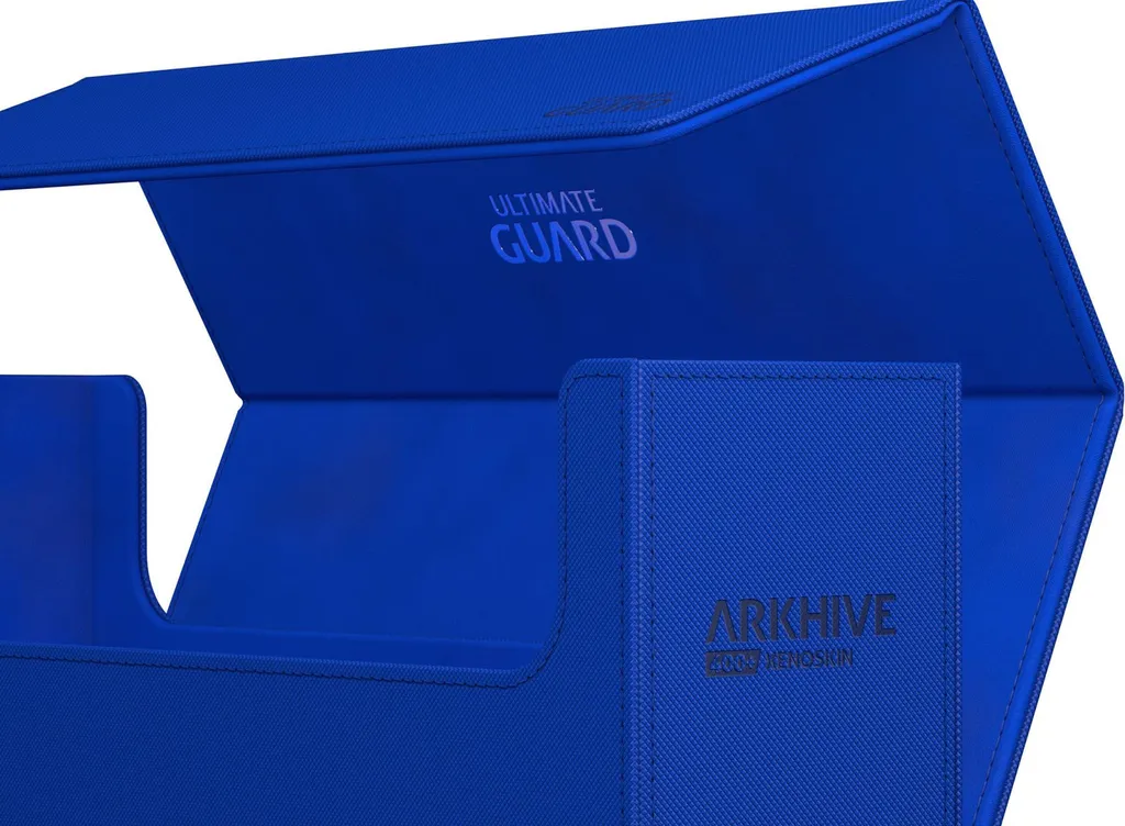 Arkhive 400+ Xenoskin Bleu : Coffret de Transport pour Decks de Cartes