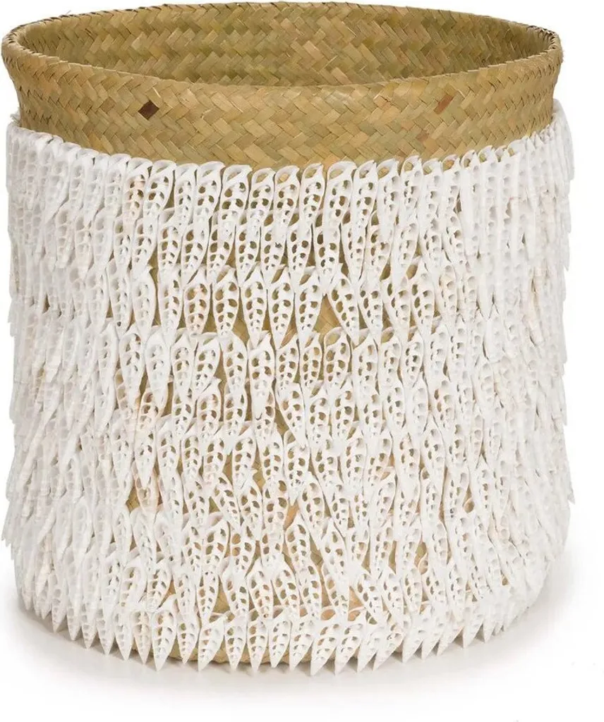 Panier de rangement élégant pour cacher le désordre - Finition coque