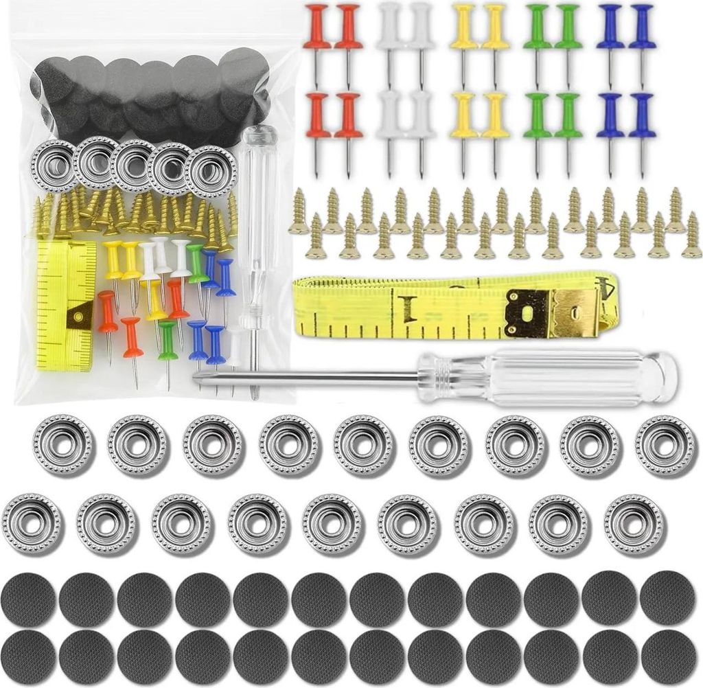 EDIBAZZAR | Kit de réparation pour plafond de voiture, 60 Image du produit 