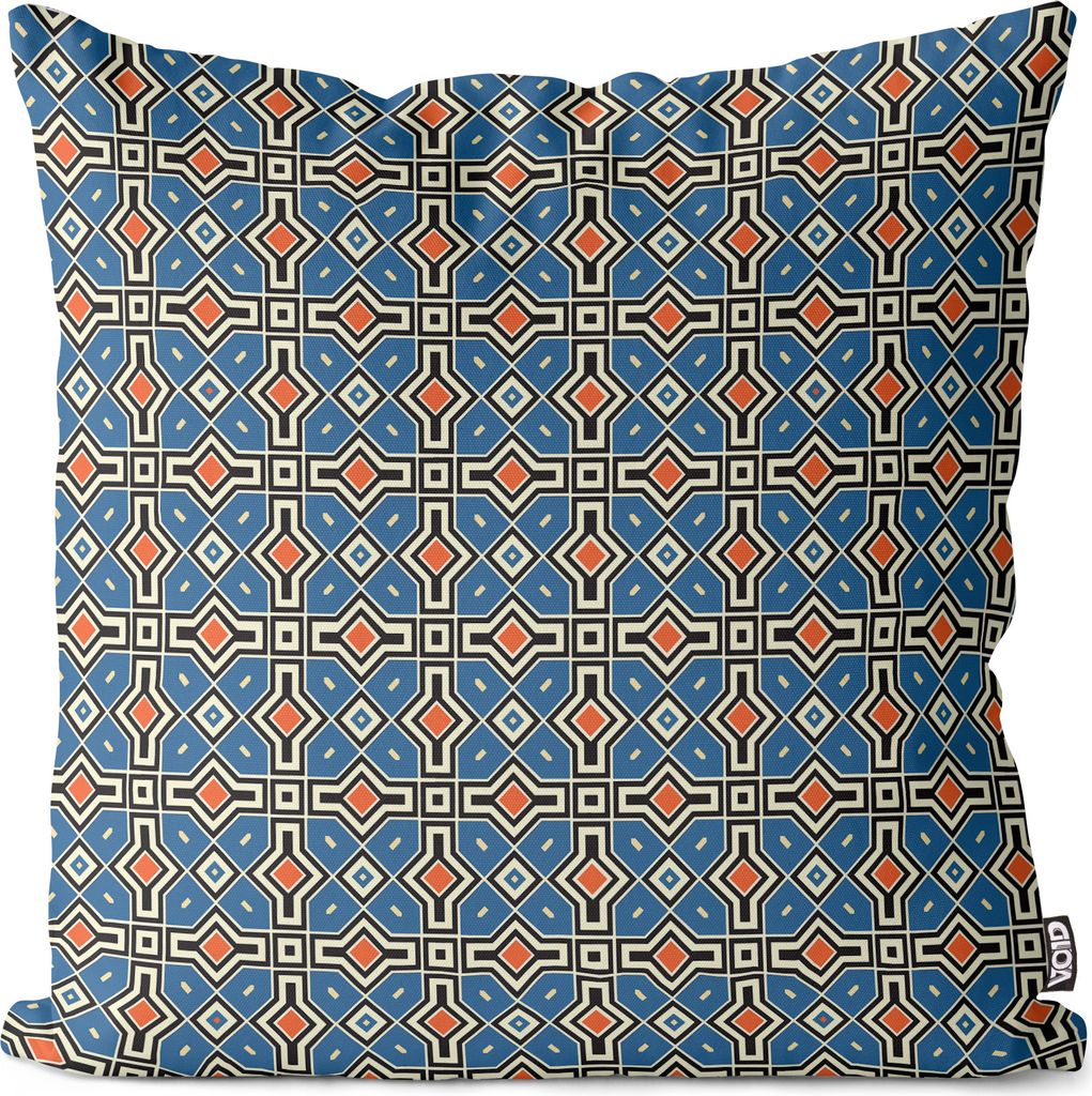 VOID Arabesk Mosaik Kachel Muster Kissenbezug Kissenhülle sofa couch wohnzimmer dekoration wasserfest Outdoor Garten Kissen bezug deko
