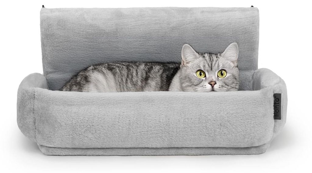 Cama para gatos con forma de calentador, suave y acogedora, Imagen del producto 