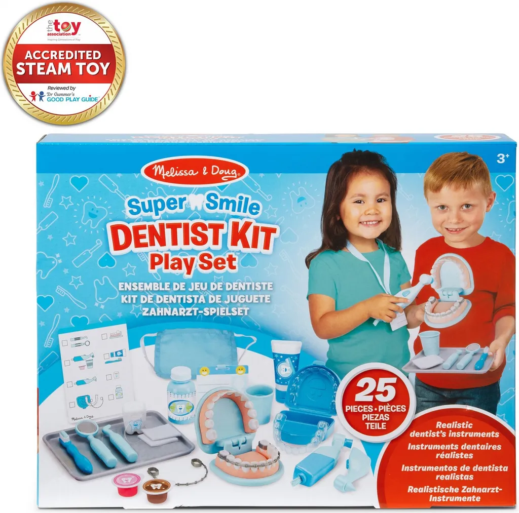 Apprendre à se brosser les dents avec le kit dentiste MD8611 pédagogique
