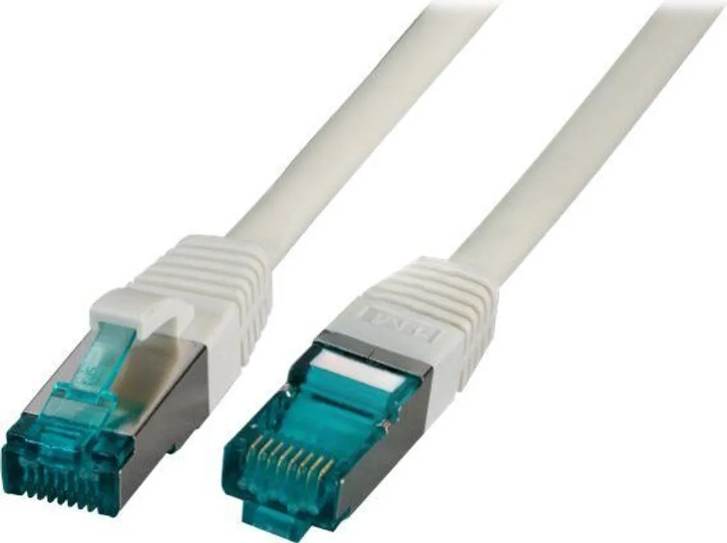 EFB RJ45 Cavo patch S/FTP, Cat.6A, LSZH, 20 m, grigio