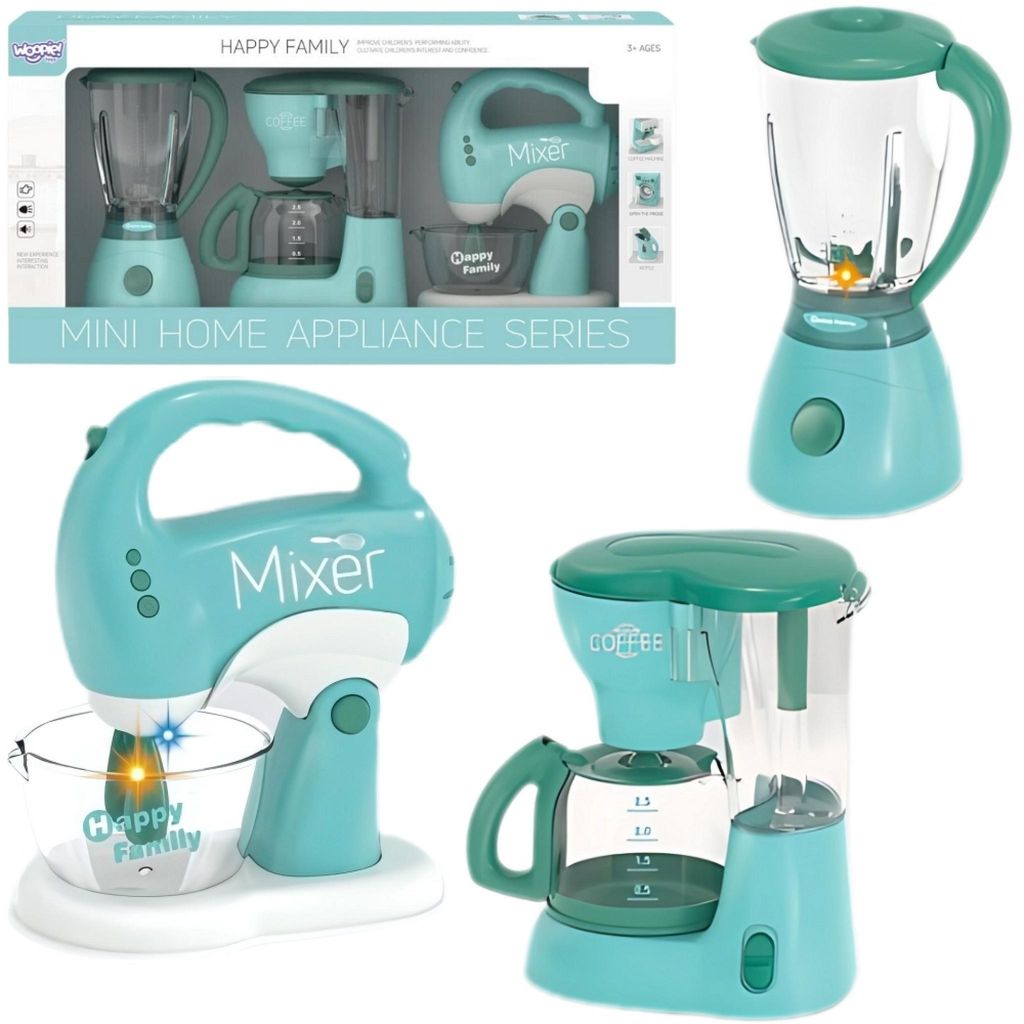 WOOPIE Set d'appareils électroménagers pour enfants 3 en 1 Image du produit 