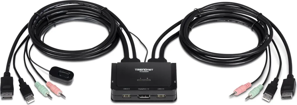 Éliminez les câbles en trop avec ce KVM 2 ports 4K DisplayPort et USB