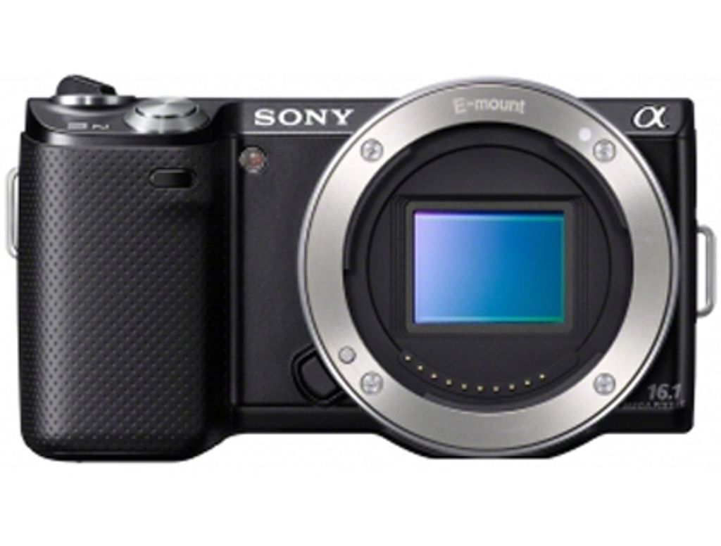 Sony Alpha NEX-5NK Kit mit 18-55mm schwarz Digitalkamera Produktbild 