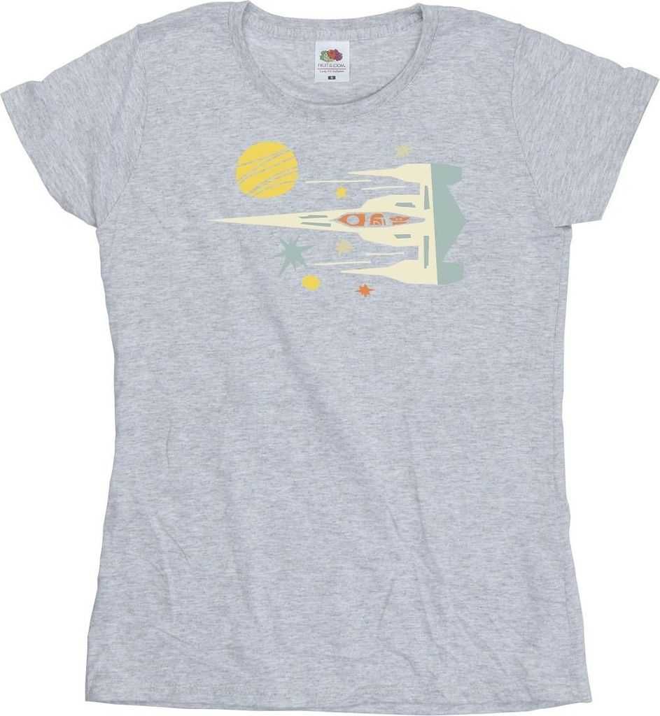 Star Wars - "The Mandalorian" T-Shirt für Damen BI43408 (M) (Grau)