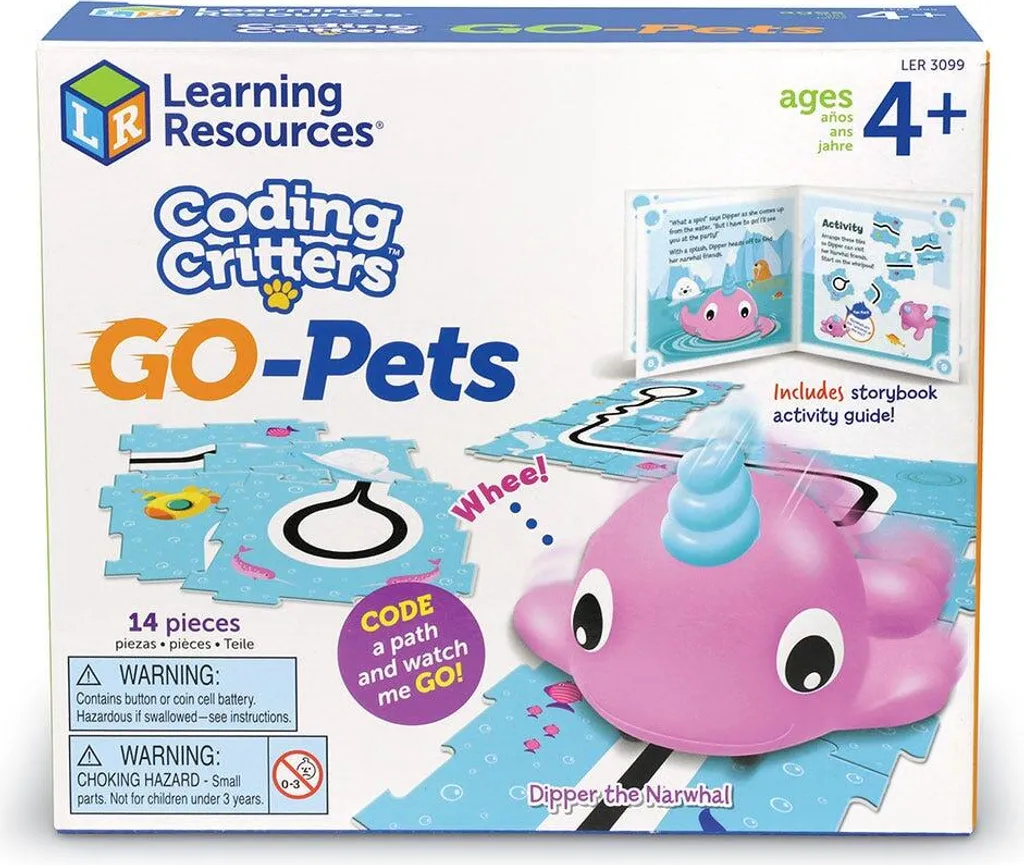 Jeu de programmation Licorne des mers - Kit éducatif STEM pour enfants
