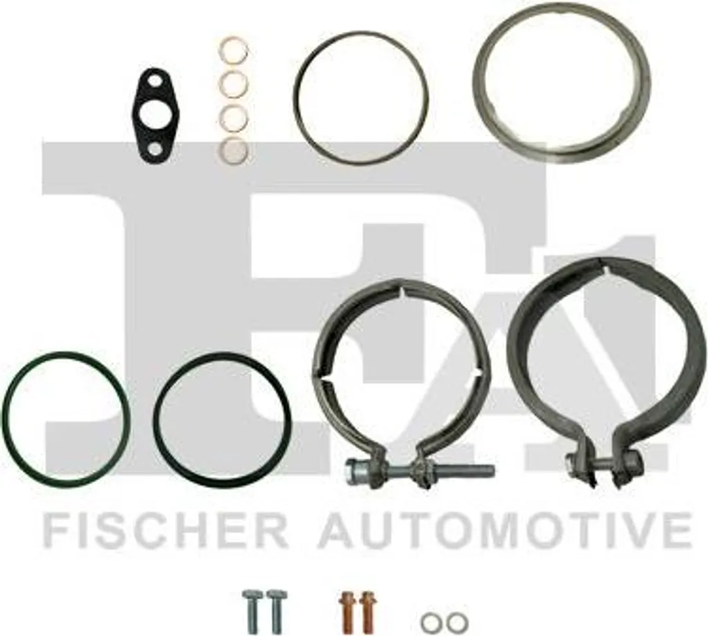 Kit de montage turbocompresseur FA1 KT100460 pour BMW Série 3 4 5 7 X3 X5