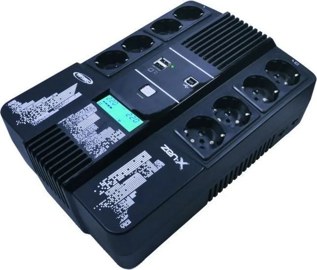 Onduleur Zen-X 1000 Infosec : stop aux coupures de courant et surtension