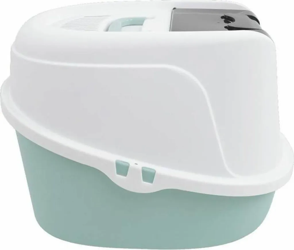 MPETS bac litière vert anti-dispersion plastique recyclé solide - Solution propre