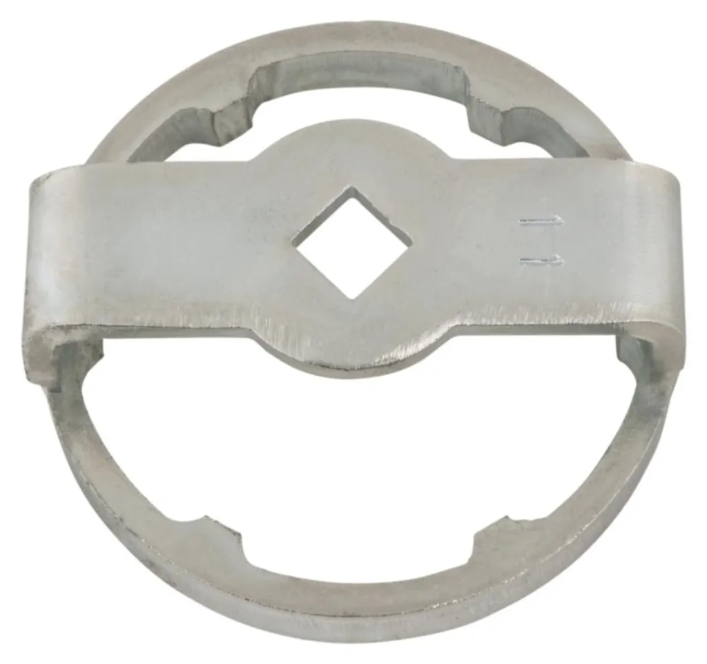 Cloche de démontage de filtre à huile 66mm à 6 pans pour carré 3/8"