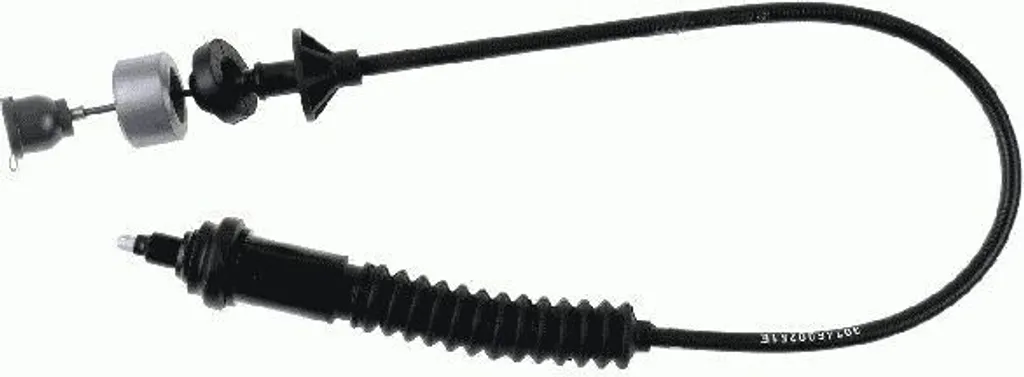 Câble d'embrayage renforcé SACHS 3074 600 251 - Haute Durabilité OE