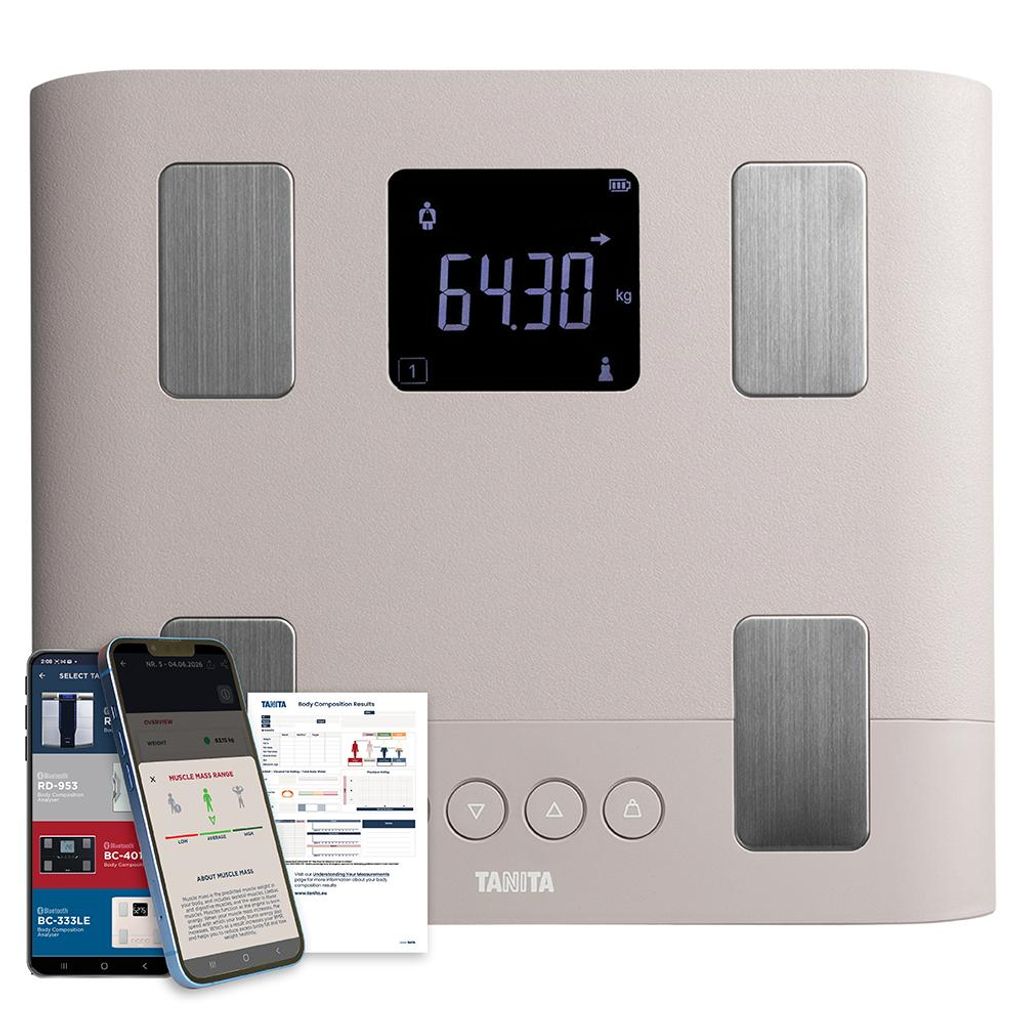Báscula de análisis corporal familiar TANITA BC-333LE, Imagen del producto 