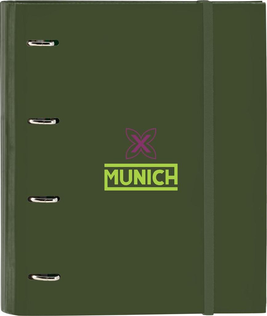 Ringbuch Munich Bright khaki grün 27 x 32 x 3.5 cm