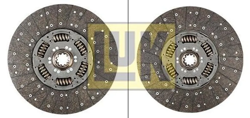 LuK 343 0217 10 Disque d'embrayage 430 mm pour MERCEDES-BENZ O 404