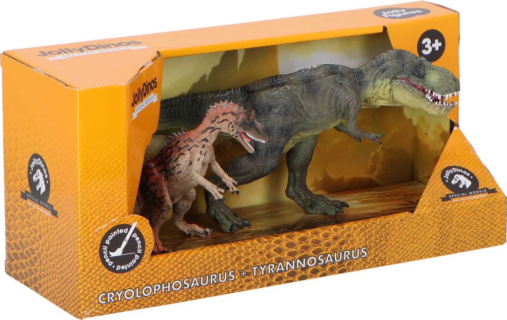 Jollity Speelgoed Tyrannosaurus - set van 2