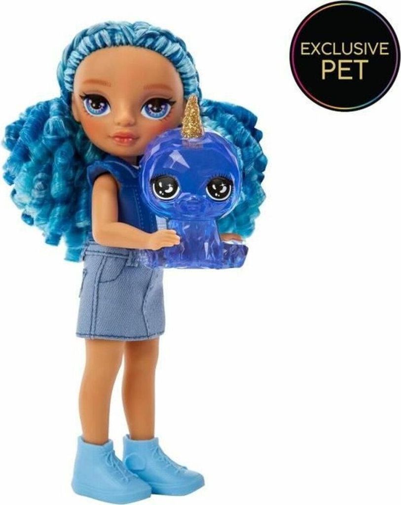 Rainbow High Littles Dolls- Sapphire (Blue), Modepuppe, Produktbild 