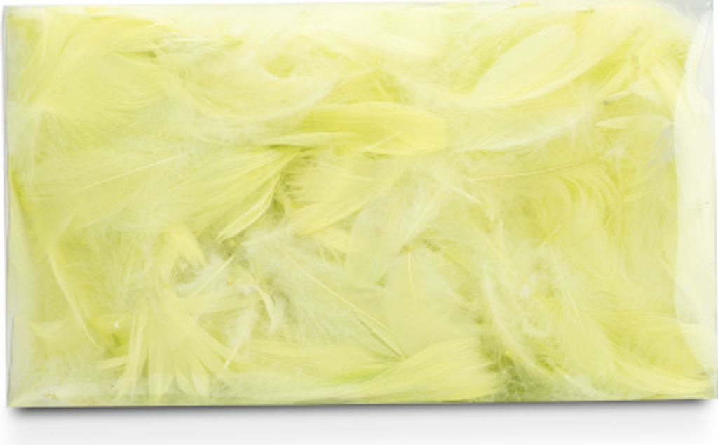 Dekofedern 15g, ca. 5-10cm, 15 Farben zur Auswahl, Farbe:Apfelgrün