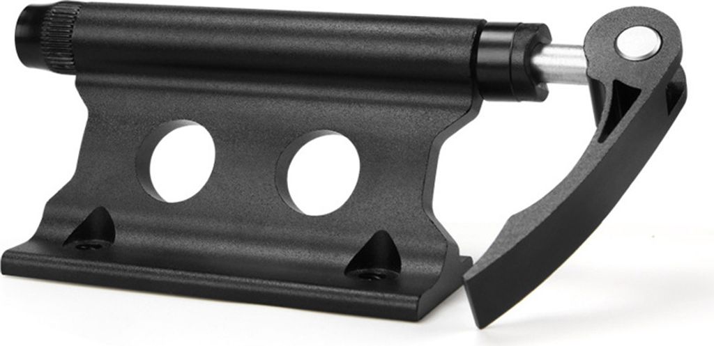Fahrrad Fahrrad Auto Indoor Carrier Quick Release Aluminiumlegierung Gabel Lock Rack Schwarz