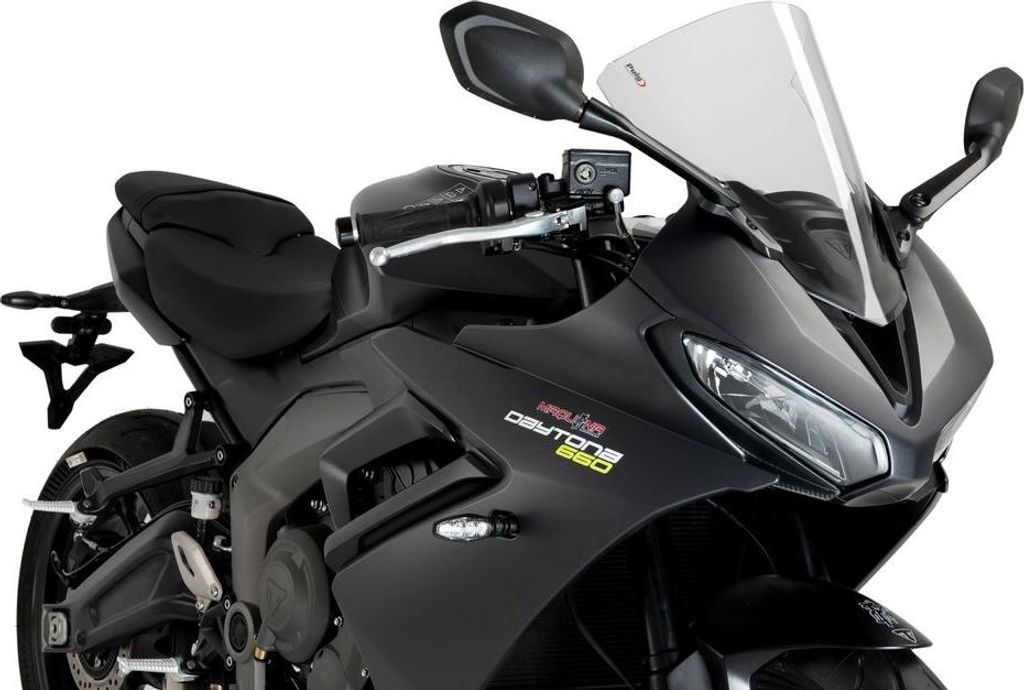 PUIG 22085W R-Racer Scheibe passend fuer TRIUMPH DAYTONA 660 Transparent