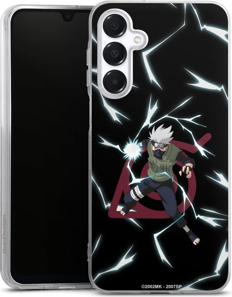 DeinDesign Handyhülle für Samsung Galaxy A16 4G Silikon Hülle Case Smartphone Schutzhülle Naruto Shippuden Offizielles Lizenzprodukt Kakashi