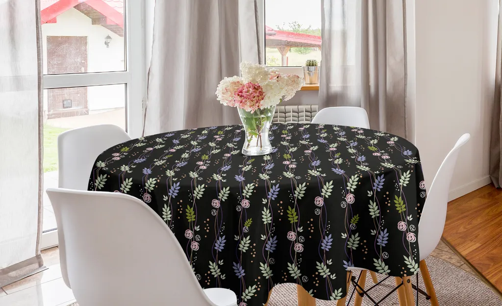 Tovaglia Rotonda ABAKUHAUS 150cm - Design Natura Astratta Moderna