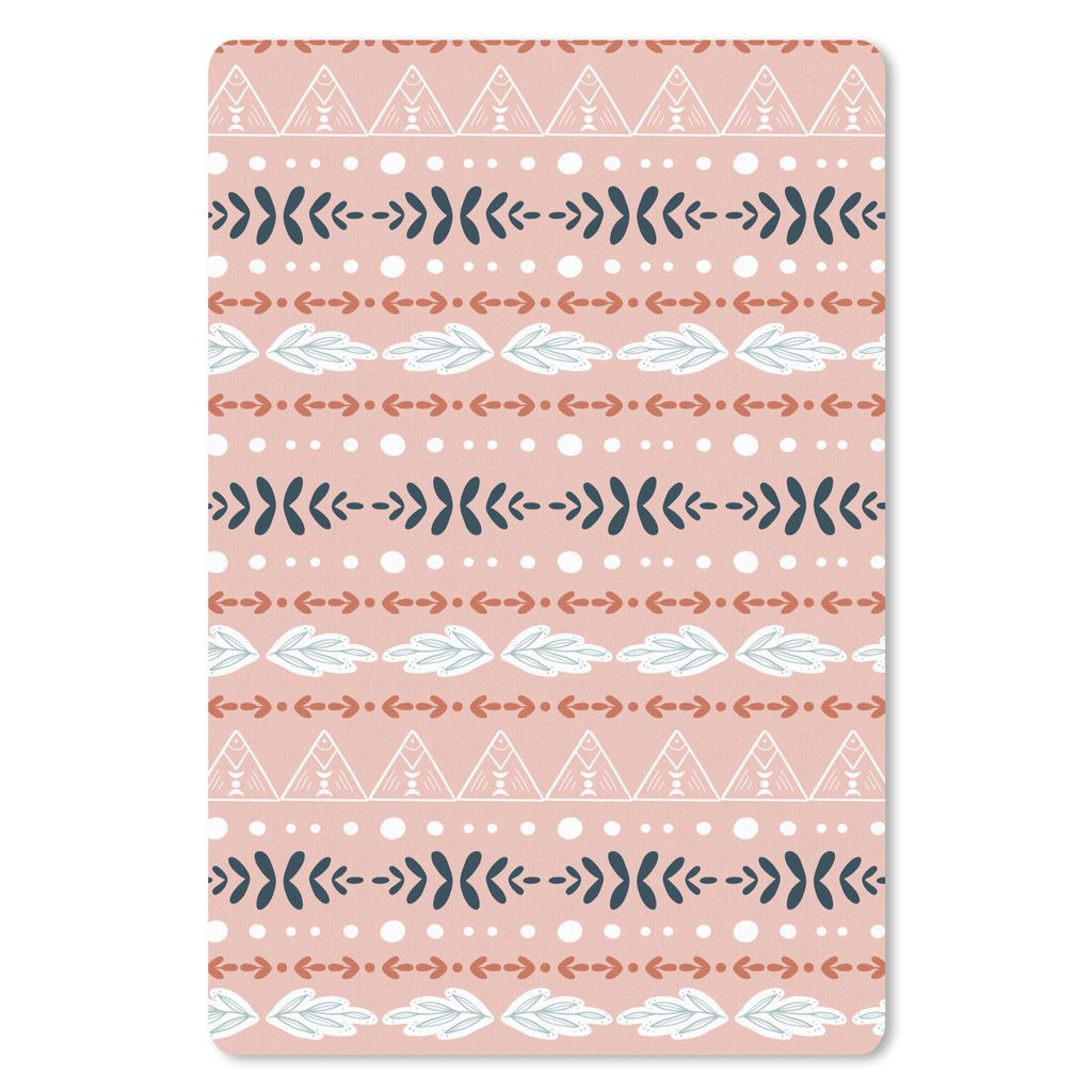 MuchoWow Mauspad Mousepad Design - Mädchen - Boho 18x27 cm - Mousepads - Maus Mat - Pad - Mausunterlage