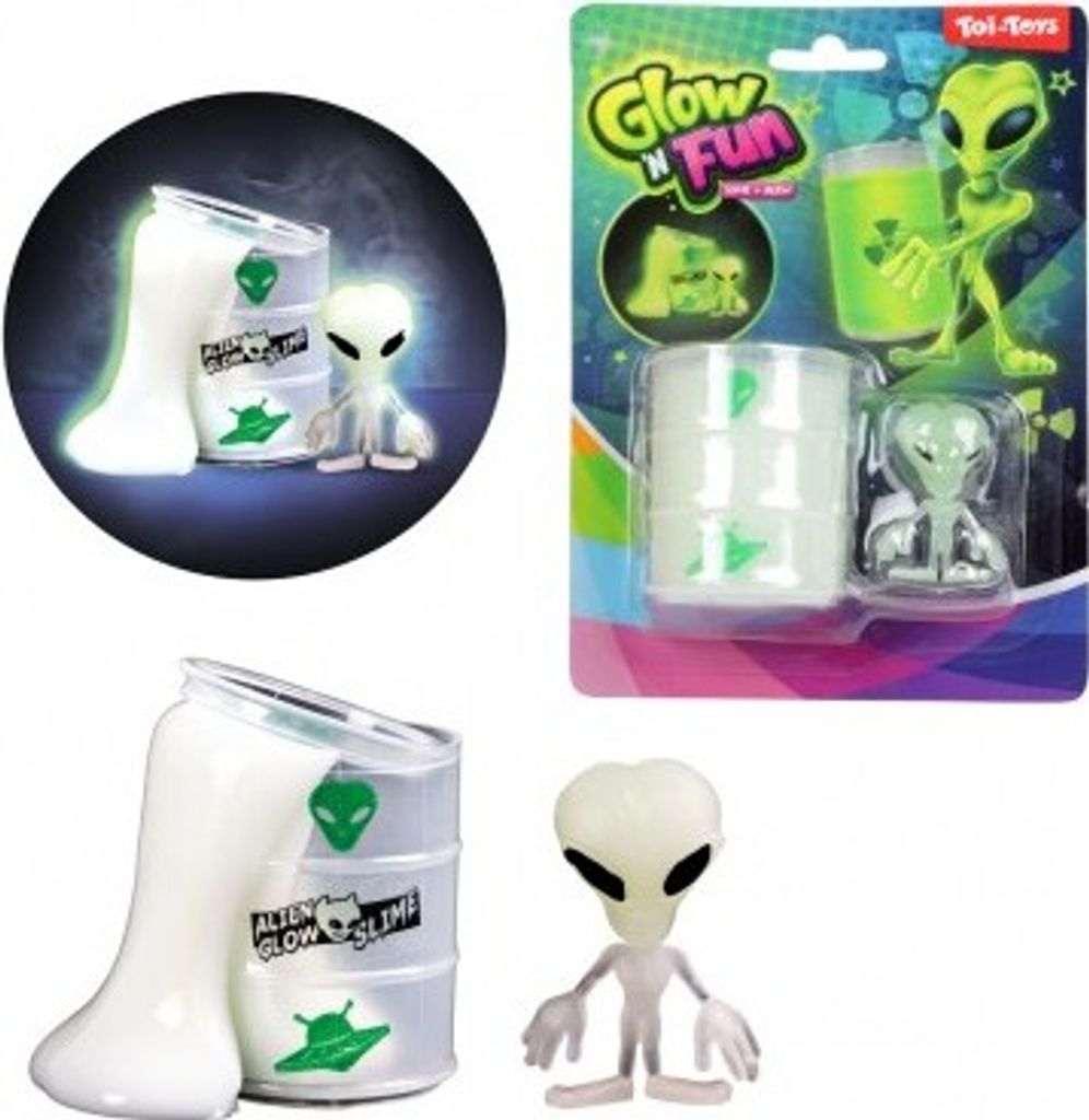 Barile dell'olio Glow N Fun con melma fosforescente + Immagine del prodotto 