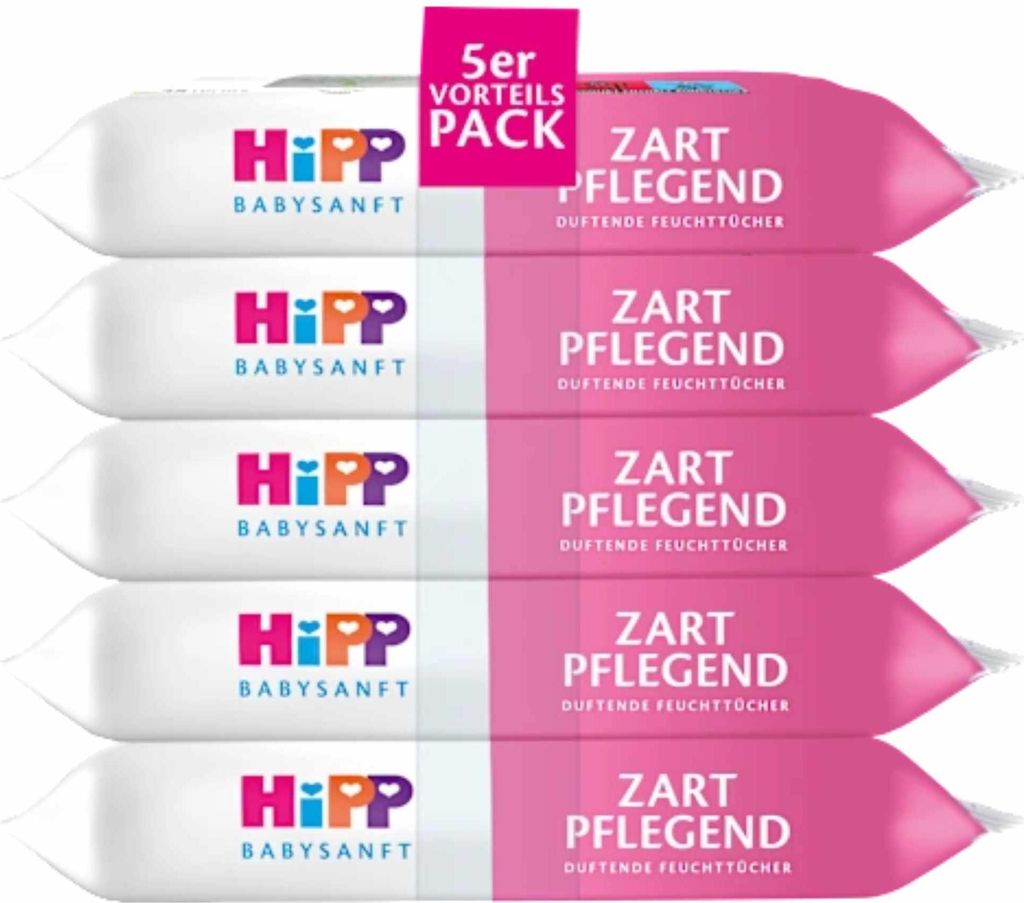 Hipp Feuchttücher (5x48 Stk) 240 Stk Produktbild 