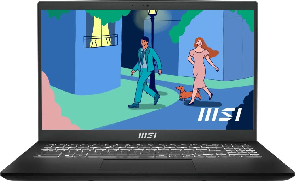 MSI Modern 15 B7M-284, Classic Black, Ryzen 5 7530U, 16 GB Obrázok produktu 2