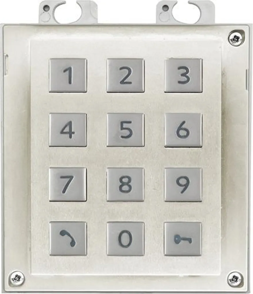 Module Clavier à Codes 2N 9155031 Argent pour Interphone IP Verso Pro