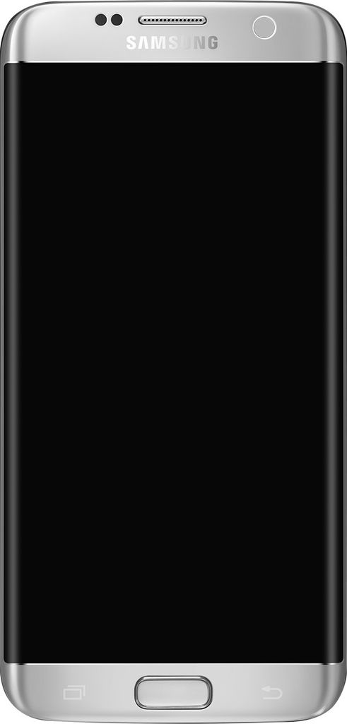 Ersatzdisplay Samsung Galaxy S7 Edge, Scheibe vormontiert – Silber