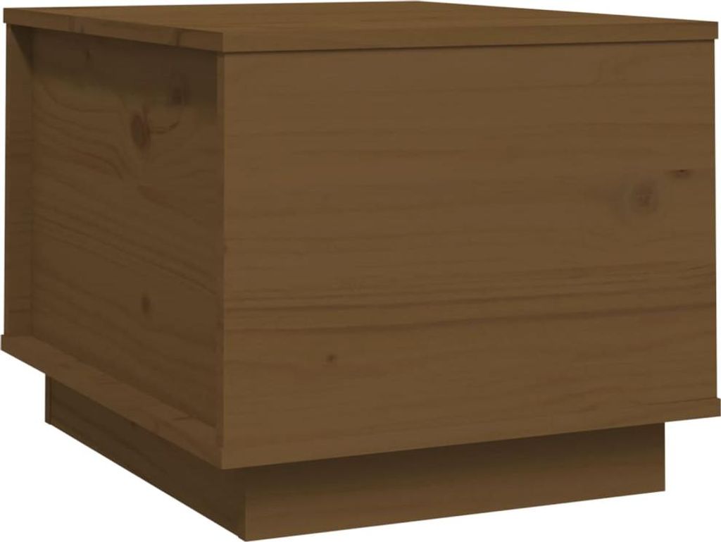vidaXL Couchtisch Honigbraun 40x50x35 cm Massivholz Kiefer