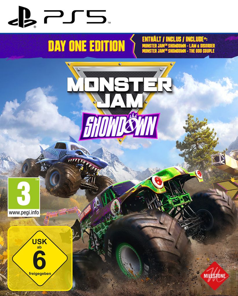 Monster Jam Showdown (Day One Edition) PS5-Spiel Produktbild 